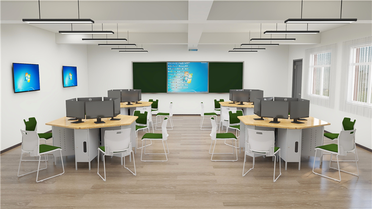 实训室电脑桌椅